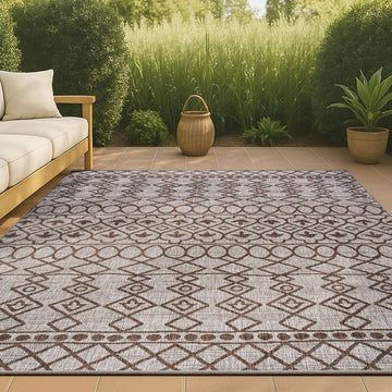 Kafel Tribal Bohemian Indoor/outdoor Area Rug